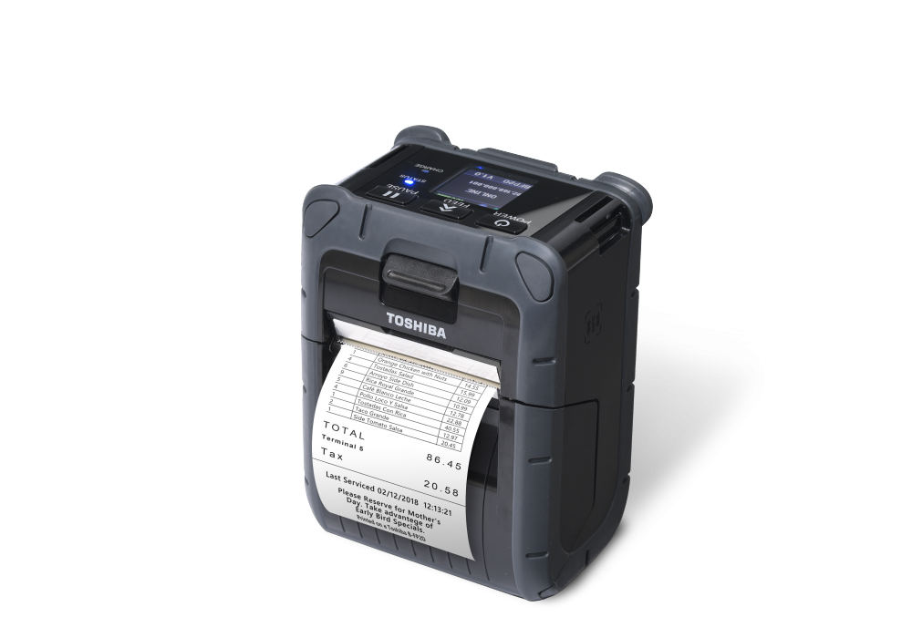 B FP2D L receipt upright