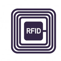 Banner RFID icoon blauwer